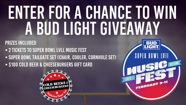 Bud Light Super Bowl LVII Giveaway: Win $25 Paypal or Venmo Cash (425  Winners)